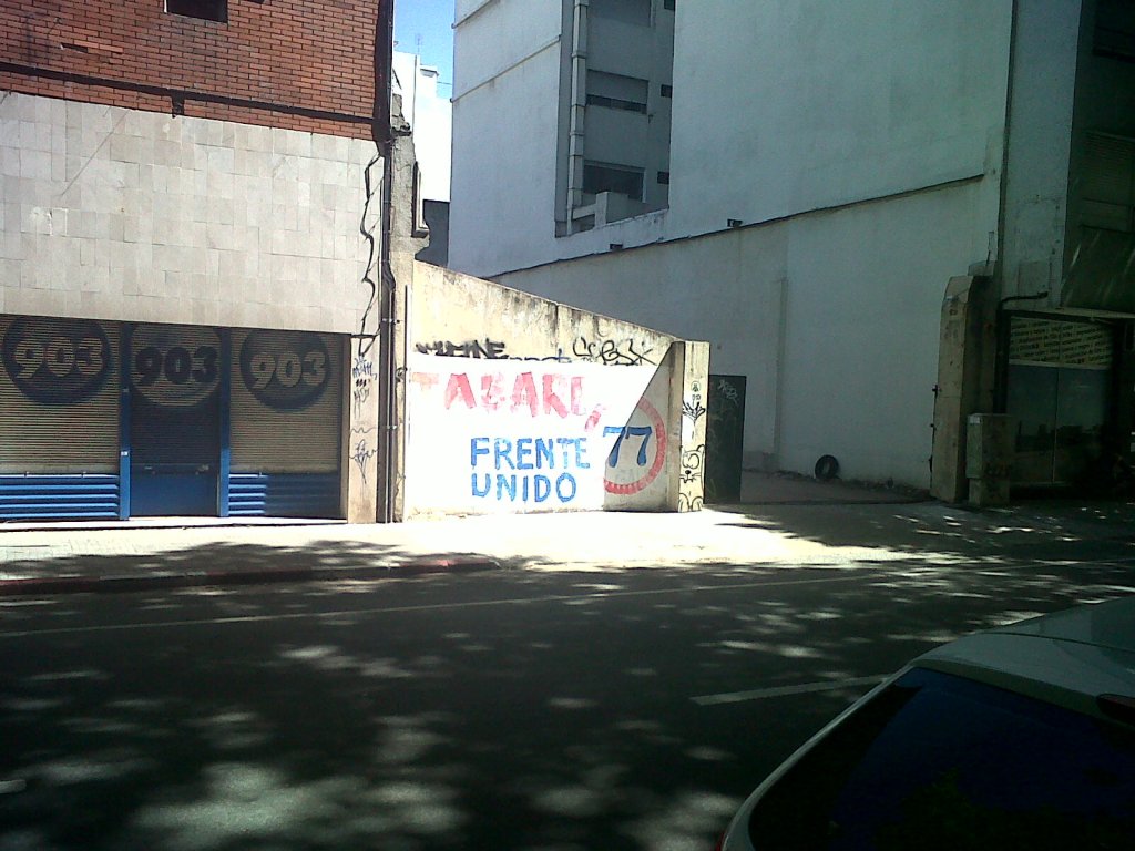 muro de junio tapado