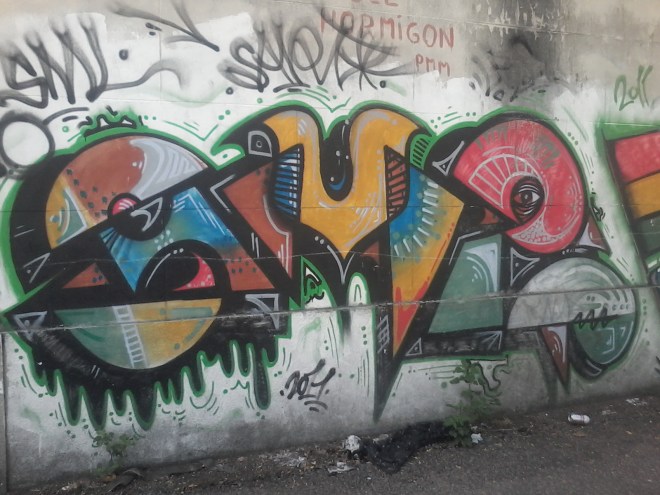 Muro de la calle Tomás Basañez IX